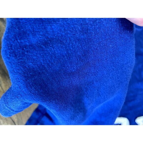 Y2K Aeropostale Blue Men's Branded Logo Short Sleeve Cotton Polo Tee L - Picture 8 of 8